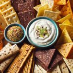 No Maida & No Fry Crackers & Dips